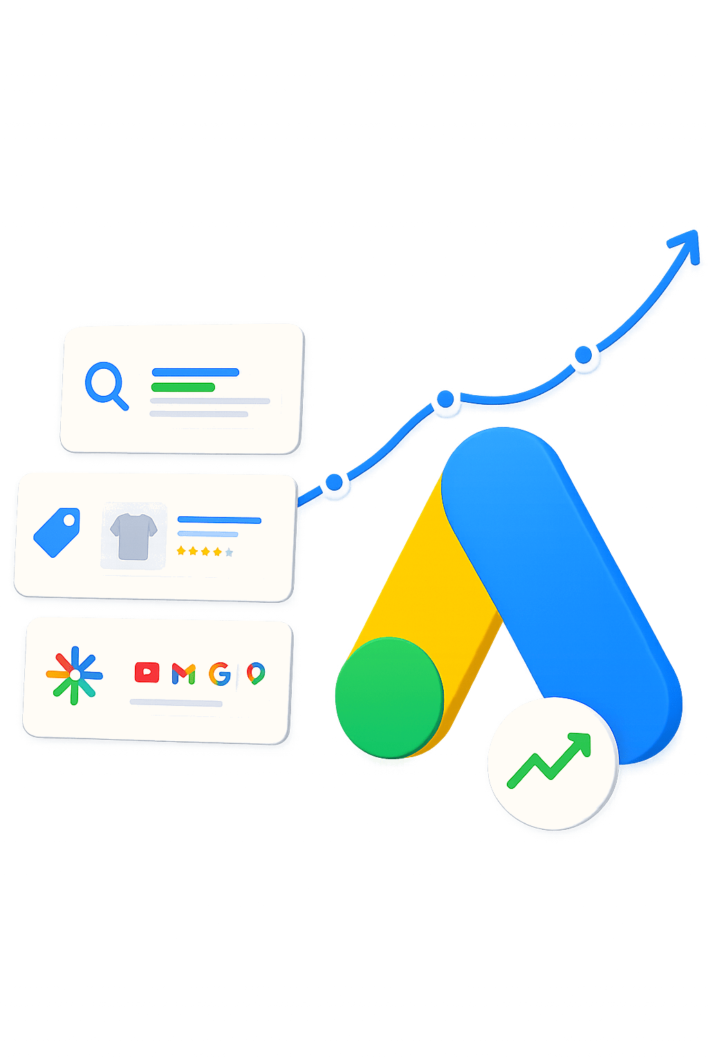 Campanii Google Ads & Shopping: Search, Performance Max și feed-uri optimizate pe POAS
